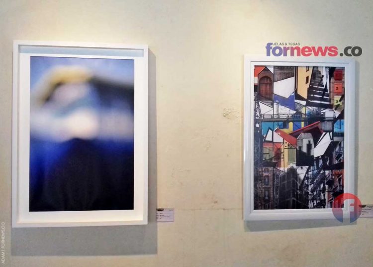 FOTOGRAFI seni karya Nofria Doni Fitri (Indonesia) dan Nik Nor Azidah Nik Aziz asal Malaysia. (foto fornews.co/adam)