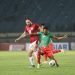 Pemain Timnas Indonesia saat menghadapi Bangladesh di Stadion Si Jalak Harupat, Kabupaten Bandung, beberapa waktu lalu. (fornews.co/pssi.org)