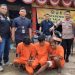 Tiga tersangka begal di Talang Kelapa, yang diringkus Unit Reskrim Polsek Talang Kelapa, saat gelar perkara, Rabu (29/6/2022). (fornews.co/ist)
