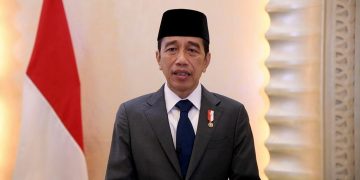 Presiden Jokowi saat menyampaikan dukacita atas wafatnya MenPAN-RB Tjahjo Kumolo pada Jumat (01/06/2022). (fornews.co/PMI Setpres)