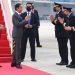 Presiden Jokowi dan Ibu Iriana Jokowi tiba di Bandara Soekarno-Hatta, Tangerang, Banten, Sabtu (02/07/2022). (fornews.co/foto: BPMI Setpres/Lukas)