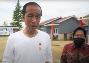 Presiden Jokowi meninjau Rumah Sehat Doyo Baru, di Distrik Waibu, Kabupaten Jayapura, Rabu (31/08/2022). (fornews.co/Foto: BPMI Setpres/Laily Rachev)