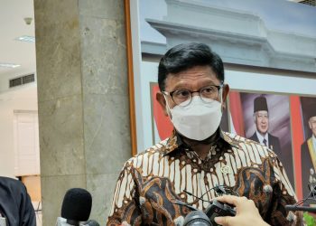 Menkominfo Johnny G. Plate (fornews.co/Foto: Humas Setkab/Rizki)