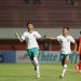 Pemain Timnas Indonesia U-16, saat merayakan selebrasi usai mencetak gol ke gawang Singapura, di Stadion Maguwoharjo, Rabu (3/8/2022) malam. (fornews.co/pssi.org)  