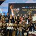 Para pemenang AMSI Award bersama Ketua Umum AMSI, Wenseslaus Manggut, usai acara di Hotel JS Luwansa, Jakarta Selatan, Rabu (23/11/2022) malam.(fornews.co/ist)