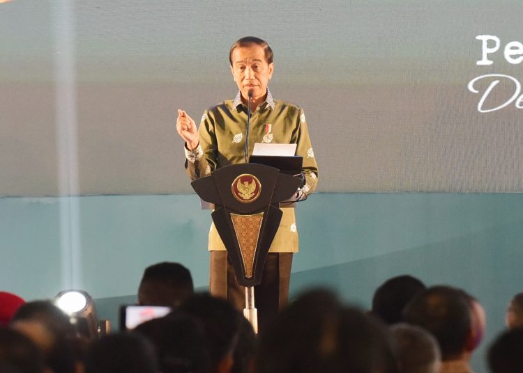 Presiden Jokowi menghadiri Puncak Peringatan HPN 2023, di Deli Serdang, Sumatera Utara, Kamis (09/02/2023). (fornews.co/Foto: Humas Setkab/Rahmat)