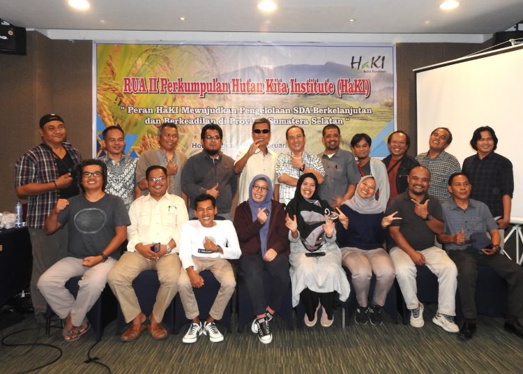 Suasana usai Rapat Umum Anggota (RUA) II HaKI di Palembang, Sabtu (18/2/2023). (fornews.co/ist)