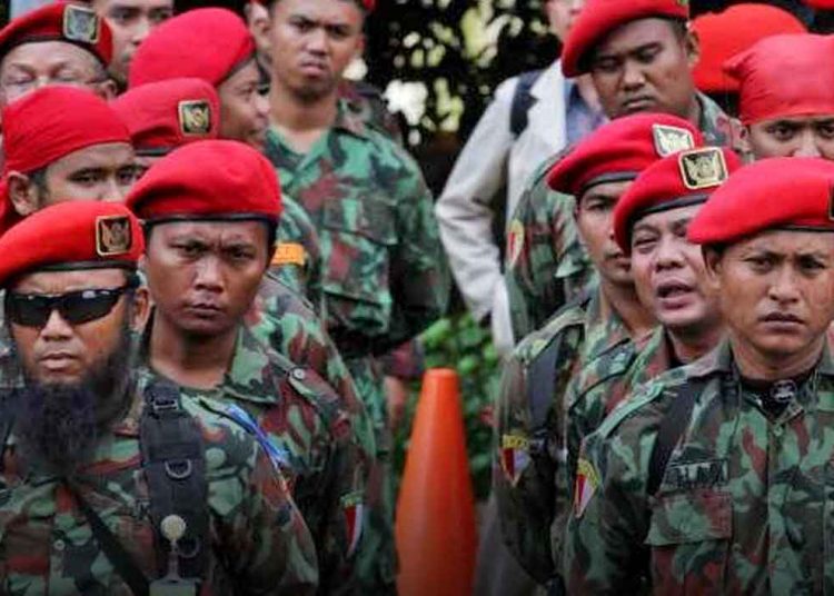 KOMANDO Keamanan Muhammadiyah. (foto fornews.co/kokam)