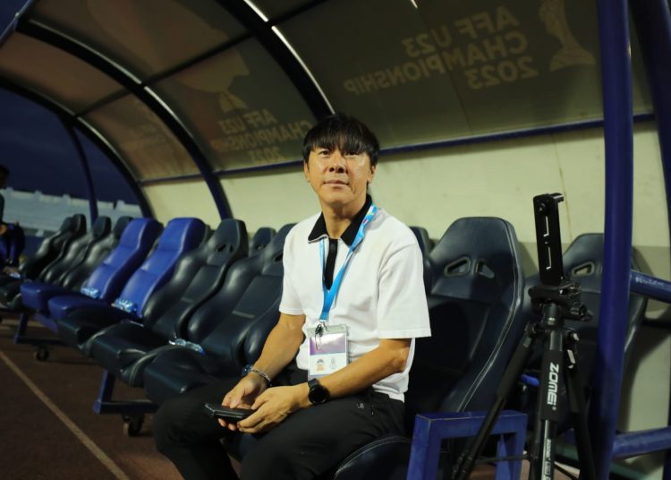 Pelatih Timnas Indonesia U-23, Shin Tae-yong. (fornews.co/ist)