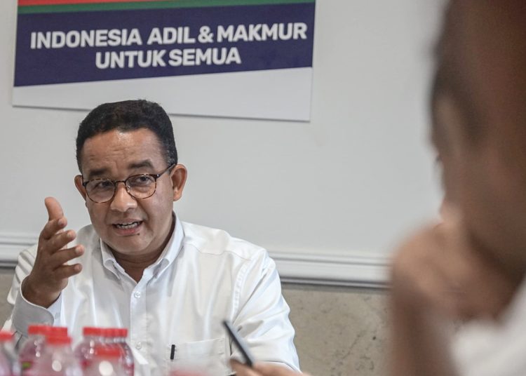 Capres nomor urut 01, Anies Baswedan. (fornews.co/ist)