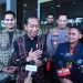 Presiden Jokowi saat menjawab pertanyaan awak media, pers usai membuka Kongres Hikmahbudhi XII Tahun 2024, di Mercure Convention Center, Jakarta, pada Kamis (28/03/2024). (fornews.co/ BPMI Setpres)