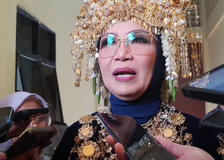 Ketua Harian DPD Partai Golkar Sumsel, RA Anita Noeringhati.(fornews.co/ist)