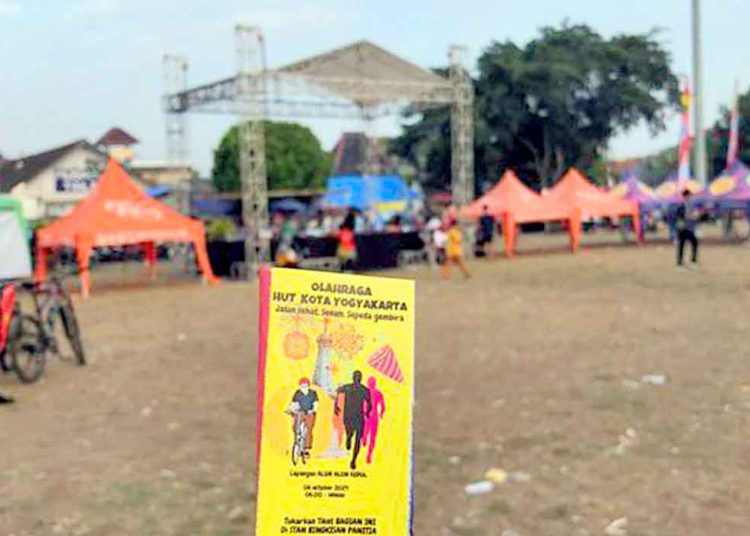 SUASANA Alun-alun Kidul (Alkid) pada Ahad, 6 Oktober 2024. (foto netizen tegar cahaya)