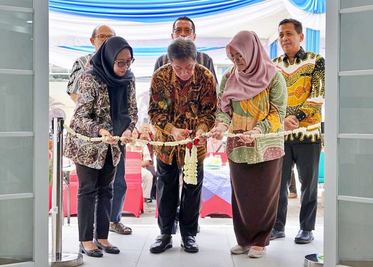 PERSEMIAN perluasan gedung Perpustakaan Kota Jogja pada Sabtu, 15 Februari 2025. (foto fornews.co/humas pemkot jogja)