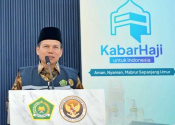 DIREKTUR Pelayanan Haji Dalam Negeri, M. Zein, menyebut 158 kelompok terbang (kloter) telah diterbangkan ke Saudi Arabia. (foto fornews.co/kemenag)