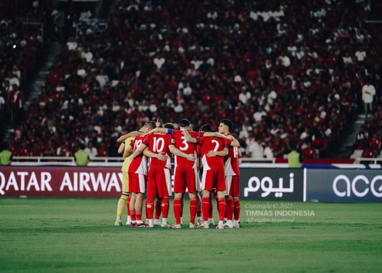 Timnas Indonesia mendapat sanksi dari FIFA berupa pengurangan jumlah penonton saat menjamu Tiongkok lanjutan Grup C Babak Ketiga Kualifikasi Piala Dunia 2026 Zona Asia, di SU GBK, Jakarta, Jumat (6/6/2025) mendatang. (fornews.co/PSSI)