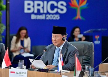 PRESIDEN RI, Prabowo Subianto, menghadiri Konferensi Tingkat Tinggi (KTT) BRICS 2025 di Museum of Modern Art (MAM), Rio de Janeiro, Brasil, pada Ahad, 6 Juli 2025. (foto fornews.co/setpres/muchlis jr)