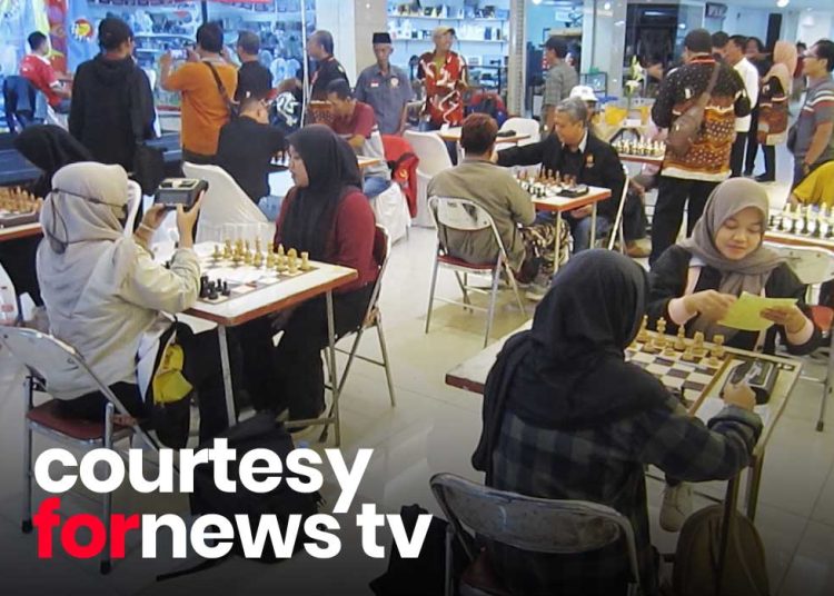 KEJUARAAN Daerah (Kejurda) Catur DIY 2025 diikuti 224 peserta dari kabupaten dan kota se-Daerah Istimewa Yogyakarta (DIY) berlangsung pada 10-13 Juli 2025 di Ramai Mall Malioboro. (foto fornews.co/fornews tv/adam)