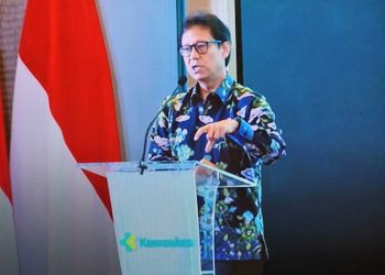 MENTERI Kesehatan (Menkes) Budi Gunadi Sadikin dalam sambutannya di acara World Patient Day 2025 di Jakarta, Selasa, 19 Agustus. (foto fornews.co/kemenkes)