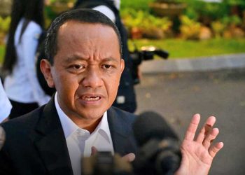 MENTERI Energi dan Sumber Daya Mineral (ESDM) Bahlil Lahadalia. (foto fornews.co/muchlis jr/bpmi setpres)