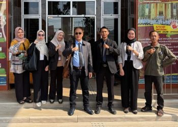 Tim Kuasa Hukum Wijang Widhiarso, Sofhuan Yusfiansyah, SH, MH dan rekan dari SHS Law Firm. (fornews.co/ist)