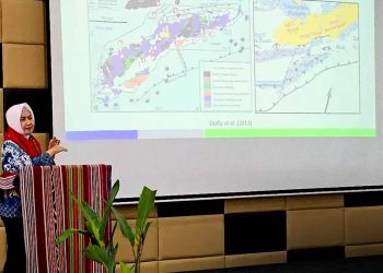 KEPALA BMKG, Prof. Dwikorita Karnawati, menegaskan bahwa kolaborasi antara BMKG dan IGTL merupakan komitmen nyata melindungi masyarakat dari ancaman gempabumi dan tsunami. (foto fornews.co/bmkg)