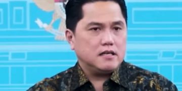Menpora Erick Thohir, saat memberikan keterangan pers kepada awak media usai menghadap Presiden Prabowo Subianto di Istana Merdeka, Jakarta, Selasa (25/11/2025). (fornews.co/tangkap layar)
