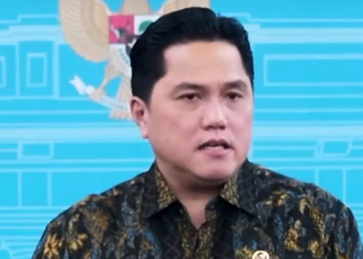 Menpora Erick Thohir, saat memberikan keterangan pers kepada awak media usai menghadap Presiden Prabowo Subianto di Istana Merdeka, Jakarta, Selasa (25/11/2025). (fornews.co/tangkap layar)