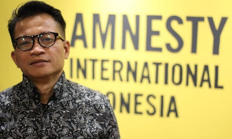Direktur Eksekutif Amnesty International Indonesia, Usman Hamid. (fornews.co/ist)