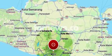 ILUSTRASI gempa Pacitan pada Selasa pagi, 27 Januari 2026. (foto fornews.co/adam)