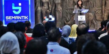 MENTERI Komunikasi dan Digital, Meutya Hafid, saat peluncuran program Senyum Nyaman dengan Biometrik (SEMANTIK) di Jakarta Pusat, Selasa, 27 Januari. (foto fornews.co/komdigi)