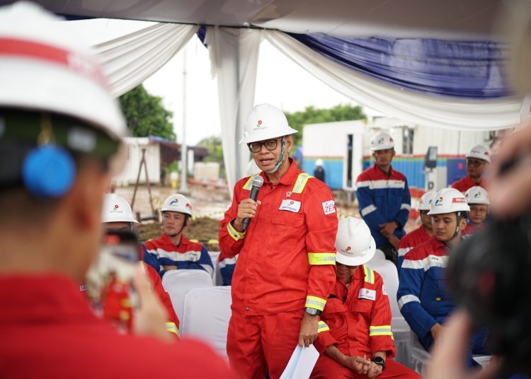 Wakil Menteri ESDM Yuliot Tanjung saat kunjungan kerja ke wilayah operasi PHE Jambi Merang, Selasa (30/12/2025) kemarin. (fornews.co/ist)