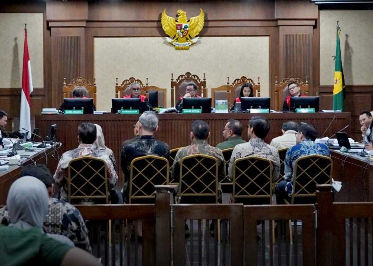 SIDANG perkara dugaan korupsi pengadaan Chromebook yang digelar pada Senin, 9 Februari 2026, di Pengadilan Tipikor Jakarta Pusat. (foto fornews.co/kejaksaan ri)
