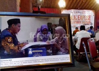 FILANTROPI, Lazismu DIY gelar Public Expose Pengelolaan Zakat di Den Nany Resto pada Jum'at sore, 6 Maret 2026. Forum ini mempertemukan pemerintah daerah, tokoh Muhammadiyah, para donatur, serta mitra strategis untuk melihat bagaimana dana zakat dikelola dan disalurkan selama satu tahun terakhir. (foto fornews.co/adam)