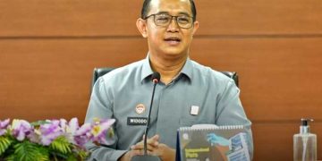 DIREKTUR Jenderal AHU, Widodo, dalam diskusi di Dewan Pers pada Senin, 13 April 2026. (foto fornews.co/dewan pers)