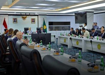 PERTEMUAN Wakil Menteri Pertanian RI Sudaryono dengan Wakil Menteri Pertanian Polandia Małgorzata Gromadzka di Jakarta, Senin, 20 April 2026 (foto fornews.co/digi/kementan)