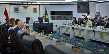 PERTEMUAN Wakil Menteri Pertanian RI Sudaryono dengan Wakil Menteri Pertanian Polandia Małgorzata Gromadzka di Jakarta, Senin, 20 April 2026 (foto fornews.co/digi/kementan)