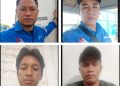 Kolase empat dari lima DPO kasus dugaan penggelapan BBM di Ogan Ilir. (fornews.co/foto: ist)