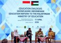 KEMENTERIAN Pendidikan Dasar dan Menengah (Kemendikdasmen) menyelenggarakan "Education Dialogue: Showcasing Indonesian Education Reform to Palestinian Ministry of Education" di Graha Utama, Gedung A, Kemendikdasmen, Jakarta pada Jum'at, 17 April, (foto fornews.co/irfan/kemendikdasmen)