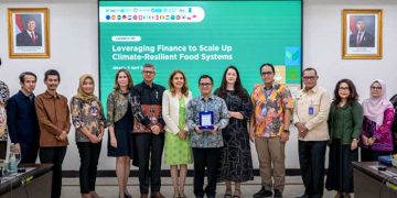 PROGRAM bertajuk "UN Joint Programme: Leveraging Finance to Scale Up Climate Resilient Food Systems" akan berlangsung hingga 2027. Program ini diluncurkan di Gedung Bappenas, Jakarta pada Kamis, 9 April. (foto fornews.co/bappenas)