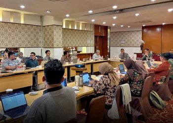 RAPAT Koordinasi dan Sinkronisasi terkait Kebijakan Masa Transisi Pelindungan Data dan Transaksi Elektronik di Bogor, Jawa Barat, pada Kamis, 16 April 2026. (foto fornews.co/kemenko polkam)
