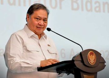 MENTERI Koordinator Bidang Perekonomian Republik Indonesia, Airlangga Hartarto. (foto fornews.co/ekon)