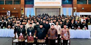 PRESIDEN Prabowo resmi membuka Musyawarah Nasional (Munas) XVI Ikatan Pencak Silat Indonesia (IPSI) 
Sabtu, 11 April 2026, di Jakarta International Convention Center (JICC). (foto fornews.co/bpmi setpres)