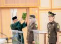 Kasi Penkum, Dr Vanny Yulia Eka Sari SH, MH saat dilantik dan diambil sumpah jabatan sebagai Kabag TU Kejati Sumsel, di Aula Kejati Sumsel, Senin (25/5/2026). (fornews.co/foto: ist)
