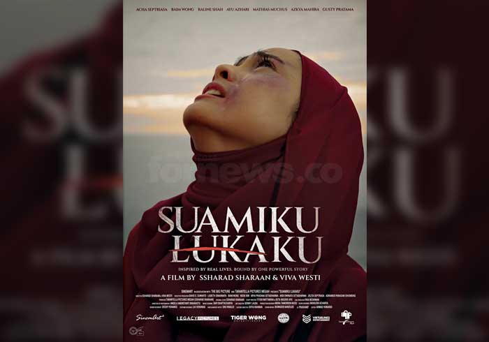 POSTER film layar lebar “Suamiku Lukaku”. (foto fornews.co/sinemart/publish)