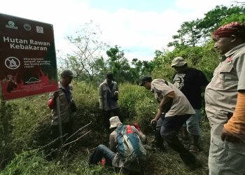 GEOPIX bersama Difabel Pecinta Alam (Difpala), Komisi Nasional Disabilitas (KND), Perhutani, serta lebih dari 10 organisasi, komunitas, dan instansi pemerintah menggelar kegiatan konservasi hutan di kawasan Gunung Wedon, Kabupaten Malang, pada Ahad, 22 Juni 2026. (foto fornews.co/linksos)