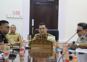 Sekda Muba, Syafaruddin menyebut, penertiban HGU dan Amdal di seluruh perusahaan merupakan instruksi langsung Bupati Muba M Toha Tohet. (fornews.co/foto: ist)