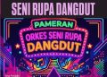 POSTER pameran "Orkes Seni Rupa Dangdut: Merayakan Hidup dengan Goyang Visual" yang dilangsungkan pada 27 Juni – 27 Juli 2026 di Omah Seni Djayaningratan, Jalan Dagen No.219, (Komplek SD Netral C.) Sosromenduran, Gedong Tengen, Jogja. (gambar fornews.co/paguyuban jayaningratan)
