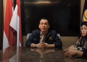 Sekretaris DPW Partai Nasdem Sumsel, Nopianto. (fornews.co/tangkap layar)
