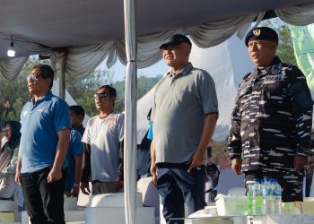 DIREKTUR Keselamatan dan Keamanan AirNav Indonesia, Nurcahyo, memastikan tidak mengganggu operasional penerbangan sipil dan melaksanakan safety assessment sebelum festival di Parangkusumo 11-12 Juli berlangsung. (foto fornews.co/jikf)